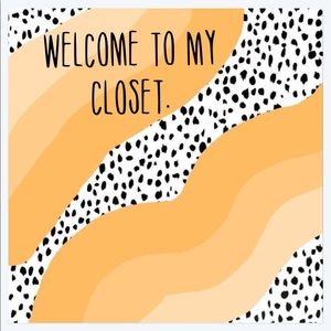 ✨Welcome To My Closet✨